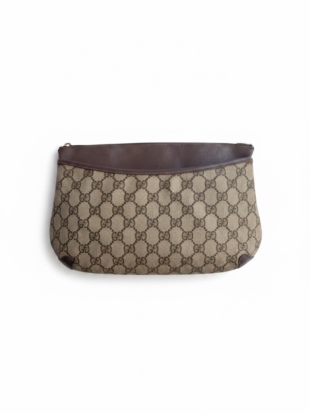 GUCCI GG Supreme Coated Canvas w Sherry Webbing Convertible Bag - Picture 6 of 15